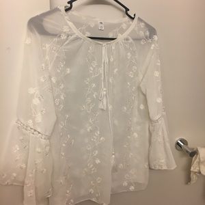 Lace blouse like new